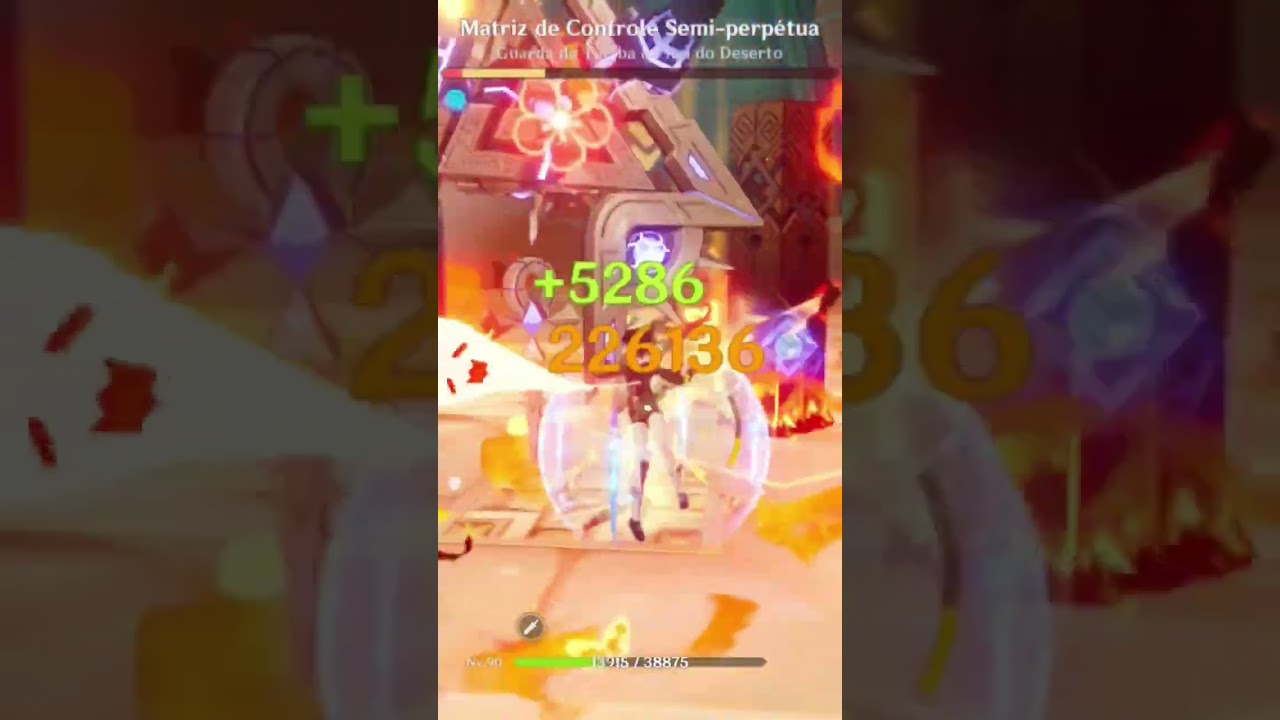 HuTao 738K Total Damage w/ NO FOOD | Full Elemental Skill Rotation 🔥 