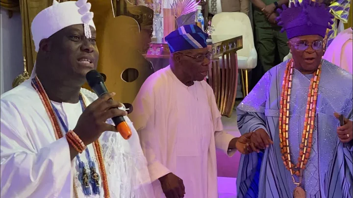 SEE THE BEAUTIFUL DISPLAY BY THE OONI OF IFE AND OBASANJO AT THE ALAKE OF EGBA LAND’S 20TH ANNIVERSA