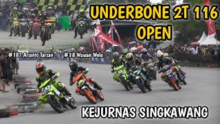 Underbone 2t 116cc Open National Championship Motoprix Region C Put 1 Road Race West Kalimantan