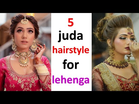 50+ Modern Hairstyles for Lehenga