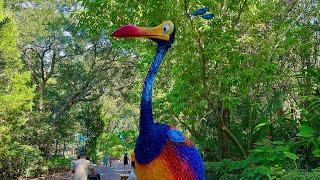 NEW Kevin from “Up” Roaming DinoLand U.S.A. at Disney’s Animal Kingdom