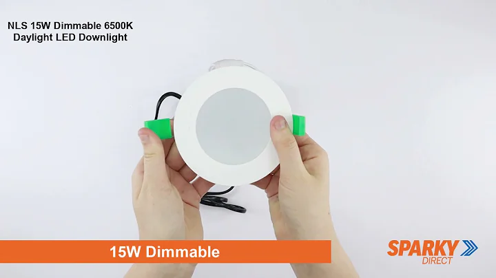 NLS 20097 | 15W Dimmable 6500K Daylight LED Downlight