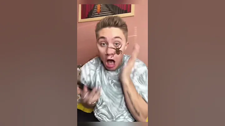 Funny  Spider filter prank 🤣🤣🤣 #funnyprank #virral #trending #funnyvideo #shorts