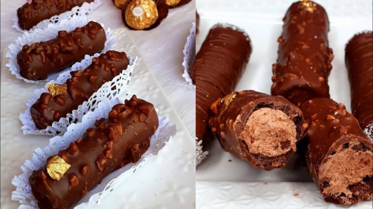 سيقار بكامل أسرار نجاحه👌 بحشوتين مختلفتين كل وحدة بنينة على لوخرة😁(حشو لاموس بالشكولاطة حاجة خرى😍)