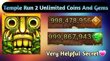 Temple Run 2 Get Unlimited Coins And Gems
