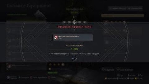 My 1st Ancient upgrade attempt in BS PoS Bless Unleashed