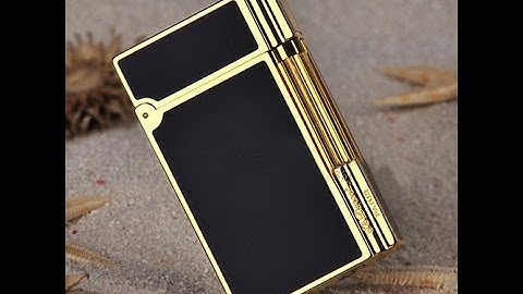 Bật lửa Dupont D71V màu đen sơn đẹp | Deva.vn | Giá 750.000 Đ