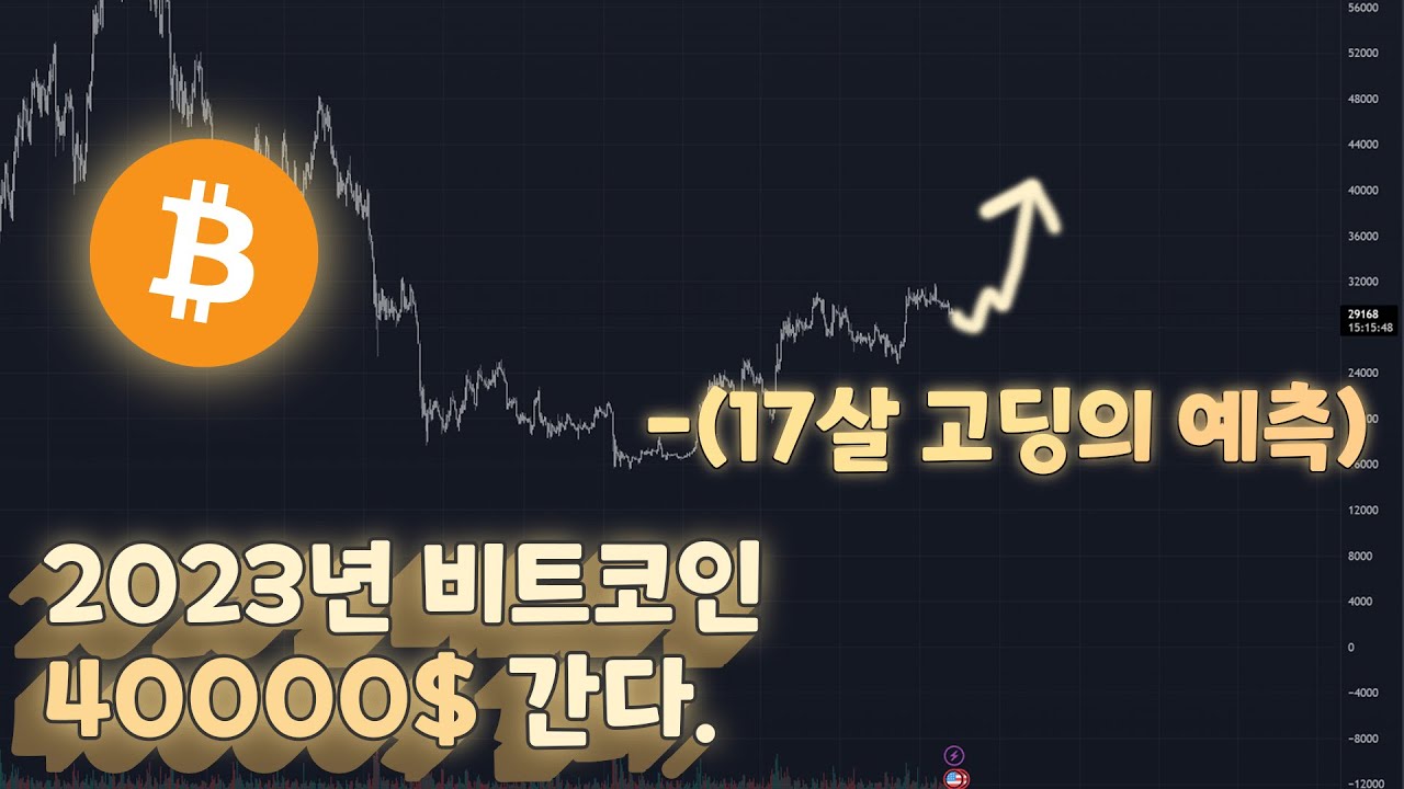 코인 4년차 고1이 예측하는 2023년 비트코인 가격 흐름 (예측 성공) - YouTube