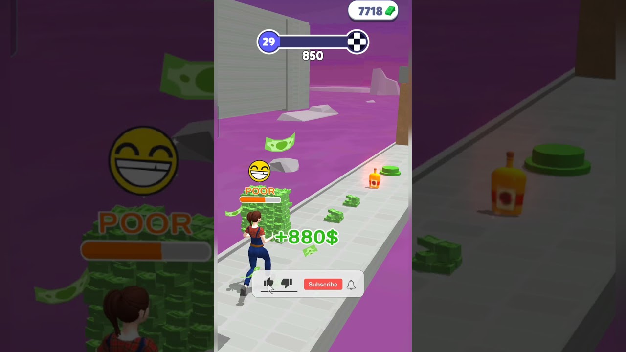 Money Run Gameplay All Levels Walkthrough (Android, iOS)