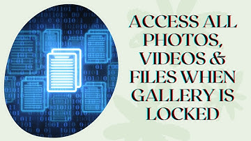 Access all Files, Photos and Videos when File Manager or Gallery is Locked! #shorts