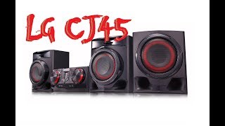 LG CJ45 - Bass Test