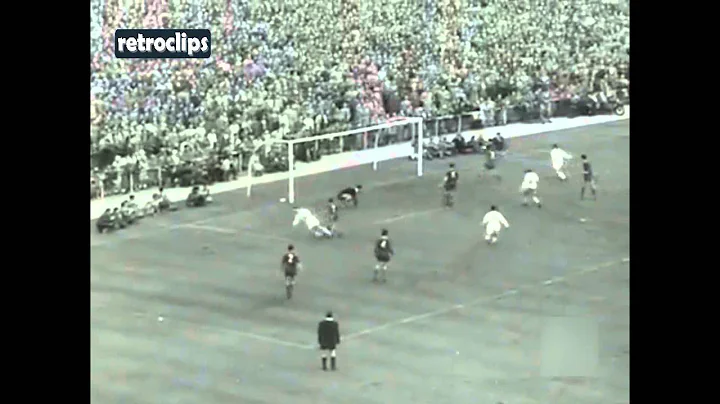 1957 Real Madrid vs Barcelona 3-0 (Raymond Kopa, Hctor Rial, Di Stefano) Partido Ida Liga