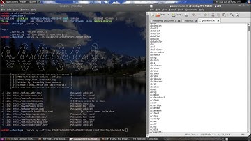 iCrack py   MD5 Hash Online and Offline Cracker in Backtrack 5 R3