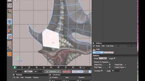 Creating Game Weapons in CINEMA 4D and ZBrush - 03 Adding thickness to the blade