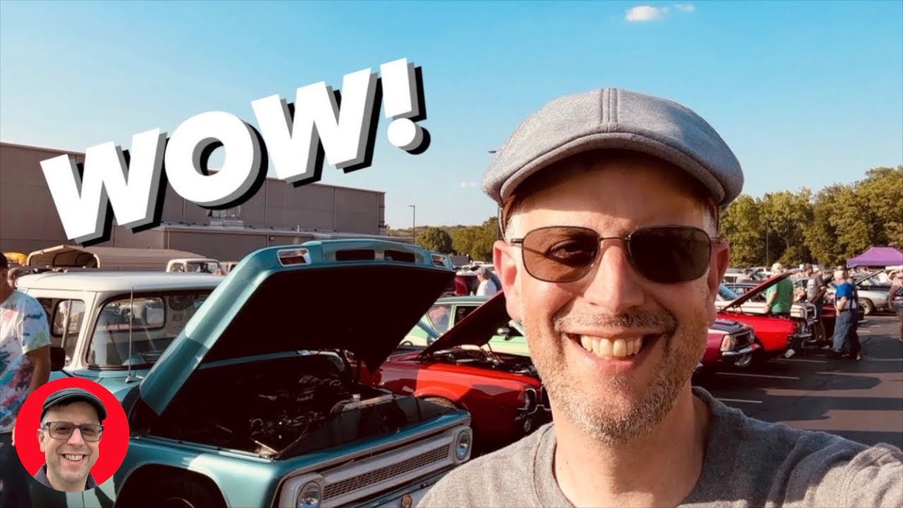 So Many Classic cars at the Fenton Car show located at Faith Church in