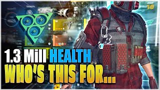 HIGHEST HEALTH & ARMOR BUILD from New AEGIS Gear Set in The Division 2 Worth...