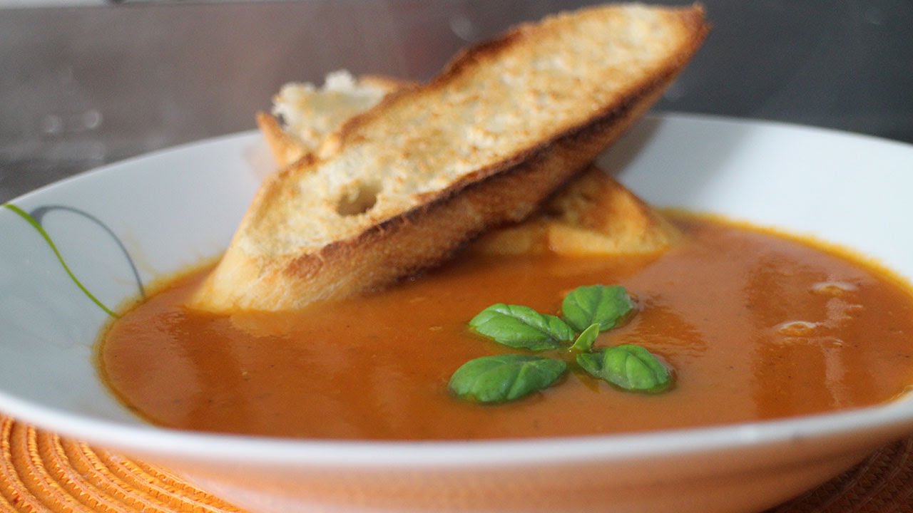 How to make homemade tomato soup YouTube