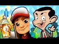 Subway Surfers HOUSTON 2019 vs Mr Bean Around the  Subway Surfers HOUSTON 2019 vs Mr Bean Around the