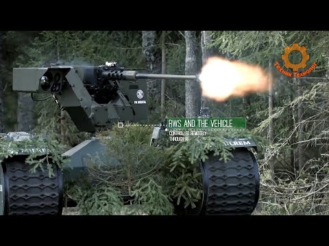 Американский электрический танк и другие удивительные военные роботы