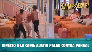 ¿Pelea a golpes entre Pangal y Austin? | ¿Ganar o Servir? | Canal 13