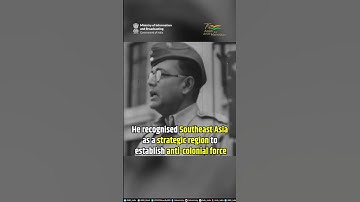 On 25th August 1943, #NetajiSubhasChandraBose became the Supreme Commander of Indian National Army