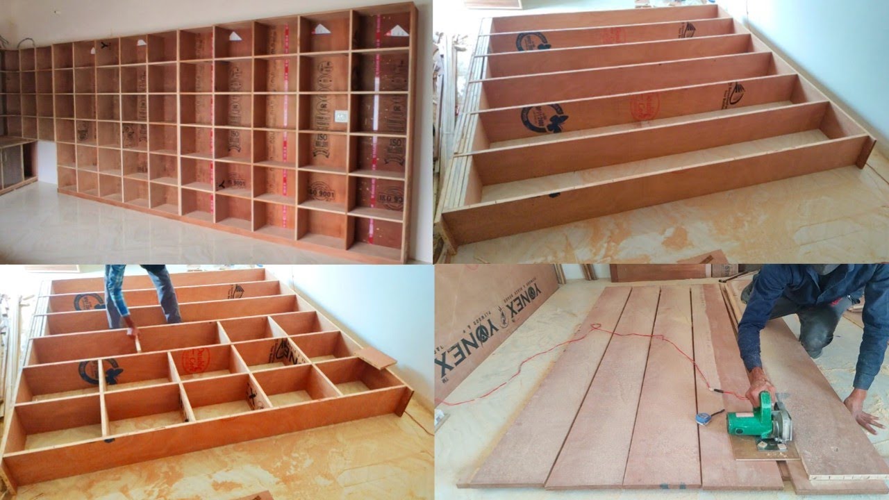 🔵 दुकान की रैक कैसे बनाते हैं पूरी जानकारी | 👉plywood rack making👈 | shop furniture design
