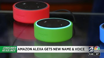 Amazon Alexa gets new name, voice