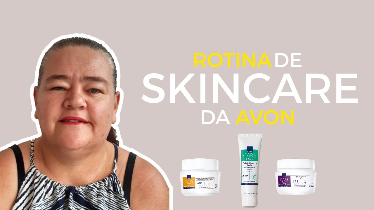 Rotina SKINCARE por MENOS de 100 reais com produtos Avon