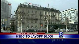 HSBC To Lay Off 30,000