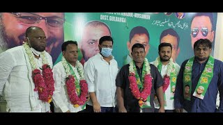 Senior leader and former Kalaburagi  City  corporator Kazim Baigh Joined AIMIM Party