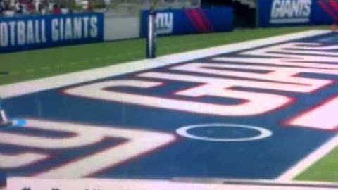 Hakeem Nicks Posterizes Delmas (Madden 13)