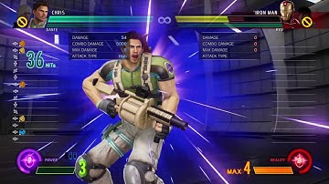 MVCI Chris Redfield Combo #5 (Corner)