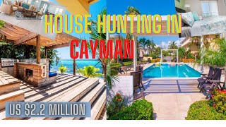 Touring a Million Dollar Ocean Front Property Caribbean Paradise, Grand Cayman,Cayman Islands.