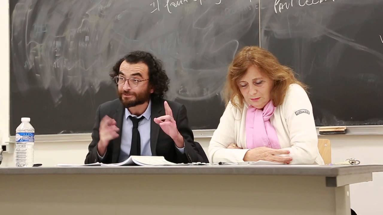 Séminaire l'éthique, la psychanalyse Françoise Gorog et Stéphane Habib