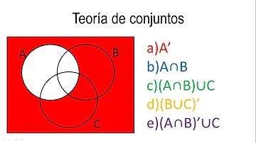 Qué es un ∩ B ∩ C?