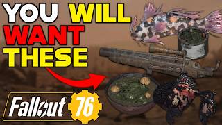 You NEED To Get These NEW FISHING Rewards In Fallout 76 (New Food, Fish and Legendary Weapon) screenshot 2