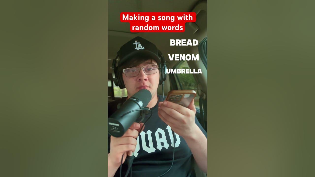 Making a song with random words #shorts