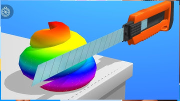 ASMR Slicing 🔪In Max level gameplay walkthrough New Trailer....