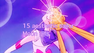 15 Aesthetic sailor moon gifs! 🌙 screenshot 2