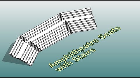 Everyday Revit (Day 330) - Model Amphitheatre Seats Using Stairs
