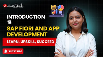 Introduction to SAP Fiori and App Development | SAP Fiori | ZaranTech
