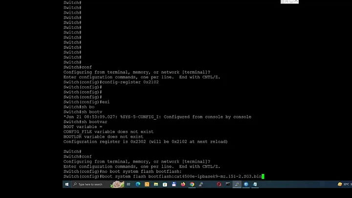Recover Catalyst 4500/4000 from Corrupt or Missing File Image or in ROMmon Mode