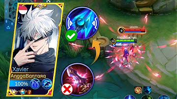 XAVIER BEST BUILD SOLO RANKED COUNTER AAMON JUNGLER | XAVIER USER MUST TRY THIS BROKEN BUILD 2023