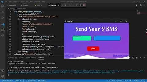 Bulk SMS sender |GUI application with python
