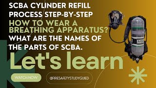 SCBA Cylinder Refill Process Step-by-Step | Firefighter Equipment