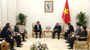 Thủ tướng Nguyễn Xuân Phúc tiếp Đại sứ Trung Quốc