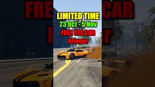 Gta Free Super Car Krieger Limited Time Only For All Players 23 Oct - 5 November Gta Online