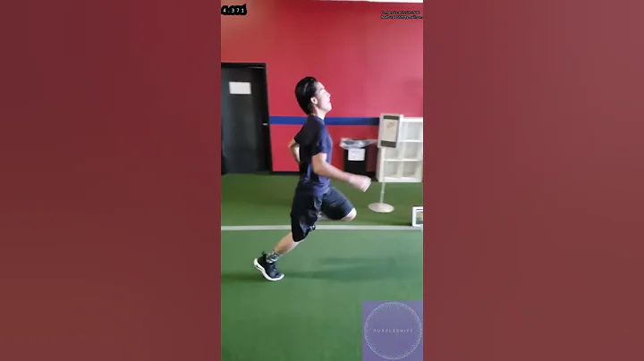 Noel Jimenez 30 Yard Run PurpleShift Verified