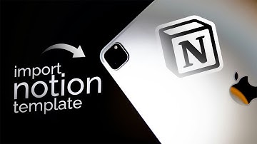 How to Import Notion Template on iPad (tutorial)