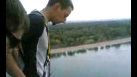 Nemanja Milosavljević - bungee jump 2009 Ada Ciganlija